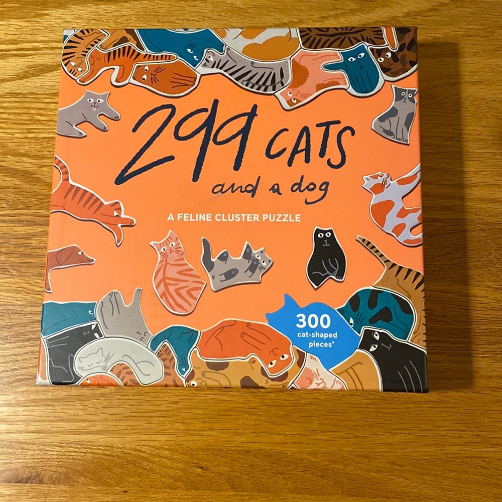 299 Cats and 1 Dog Puzzle Complete